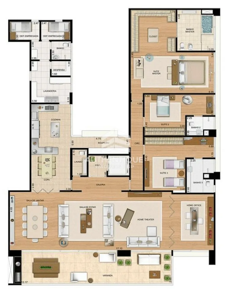 Apartamento, 3 quartos, 320 m² - Foto 15