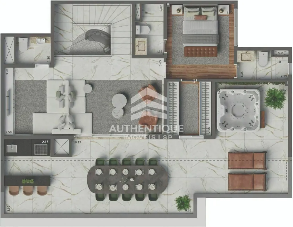 Apartamento, 3 quartos, 131 m² - Foto 7
