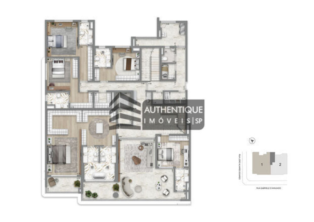 Cobertura à venda com 4 quartos, 531m² - Foto 5