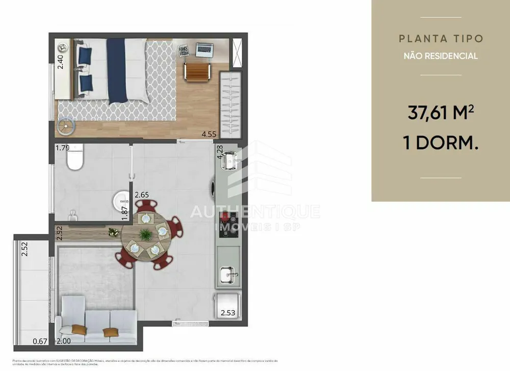 Apartamento, 2 quartos, 63 m² - Foto 5