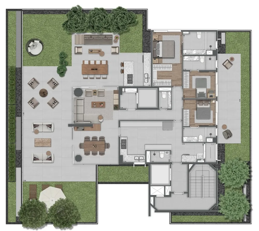 Apartamento, 3 quartos, 412 m² - Foto 15