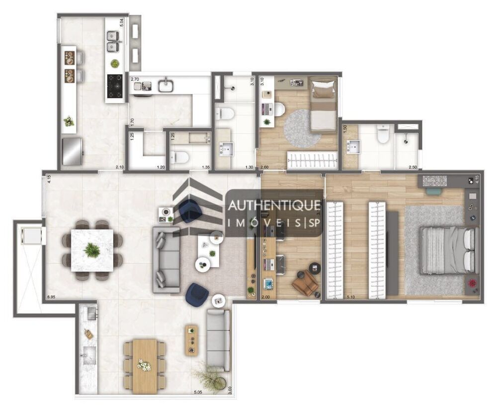 Apartamento, 3 quartos, 155 m² - Foto 24