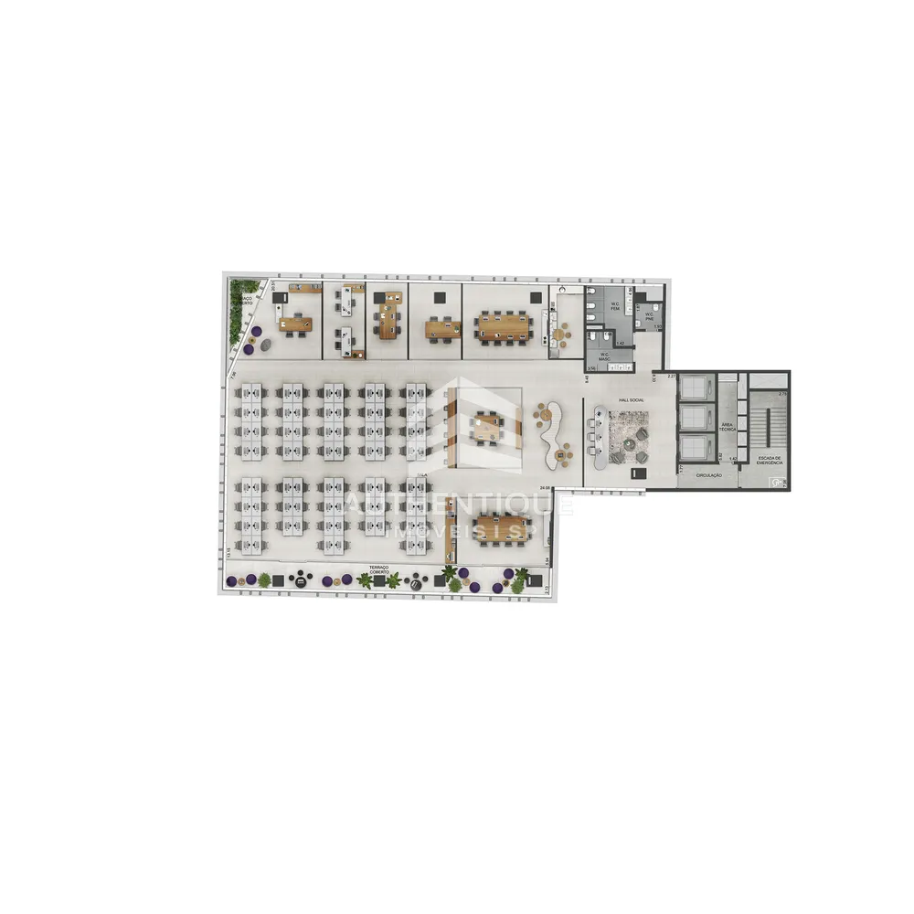 Sala-Conjunto, 605 m² - Foto 24