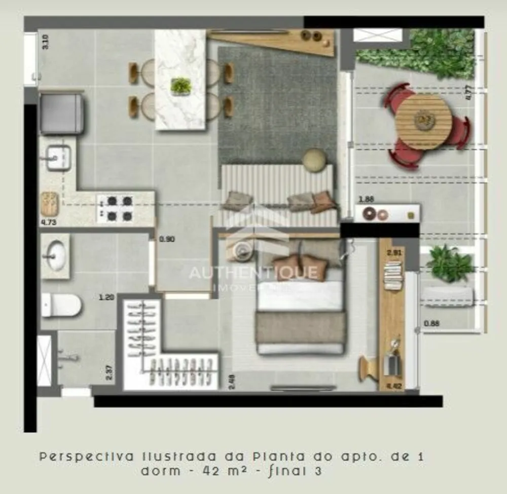 Apartamento, 2 quartos, 67 m² - Foto 7