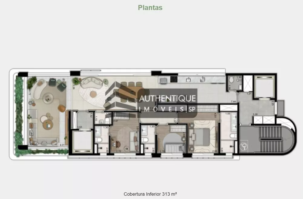 Apartamento à venda com 3 quartos, 157m² - Foto 8