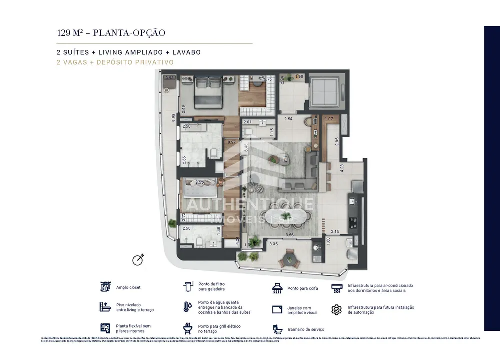 Apartamento, 3 quartos, 106 m² - Foto 12