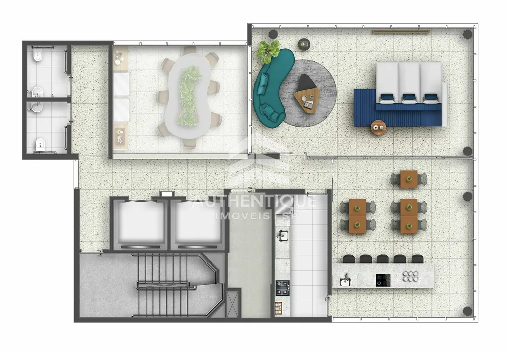 Apartamento, 1 quarto, 35 m² - Foto 9