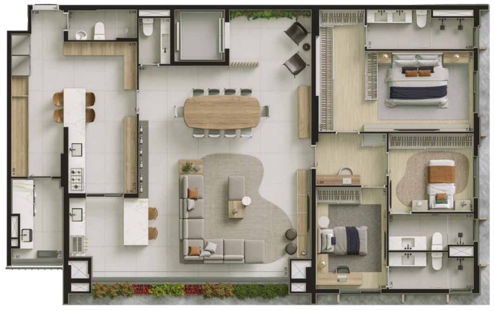 Apartamento, 4 quartos, 237 m² - Foto 5