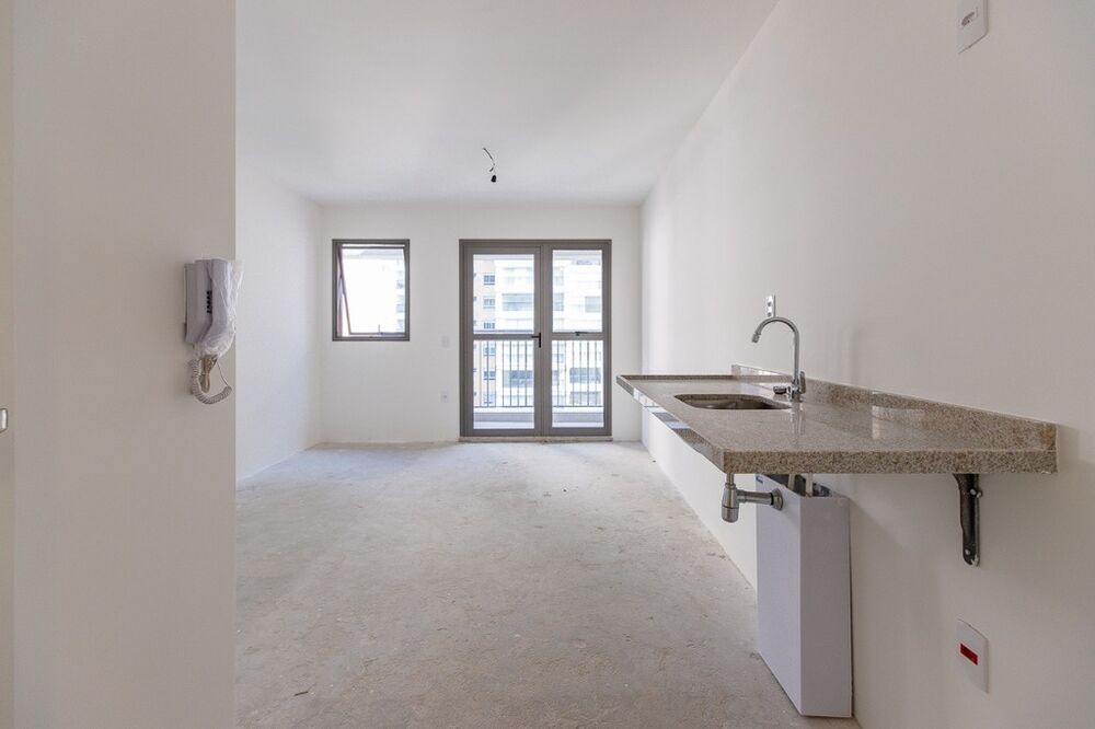 Apartamento à venda com 1 quarto, 34m² - Foto 1