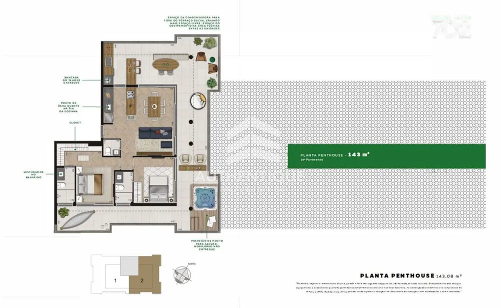 Apartamento, 1 quarto, 56 m² - Foto 14