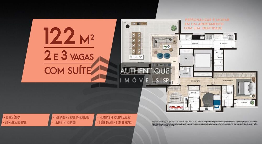 Apartamento, 3 quartos, 122 m² - Foto 31