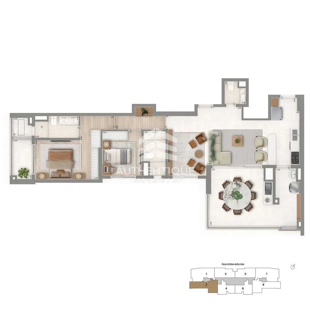 Apartamento, 2 quartos, 83 m² - Foto 10