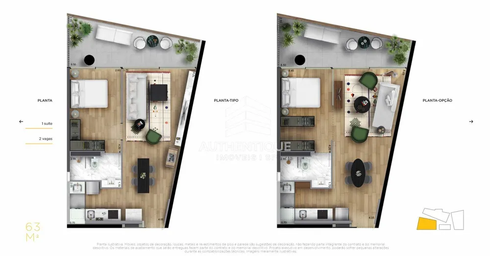 Apartamento, 1 quarto, 61 m² - Foto 20