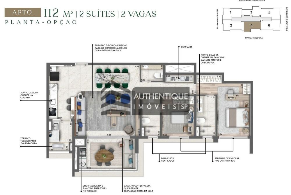 Apartamento à venda com 3 quartos, 136m² - Foto 31