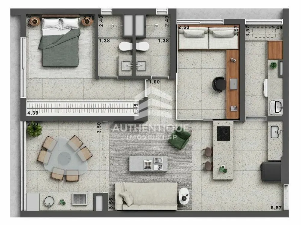 Apartamento, 1 quarto, 24 m² - Foto 18