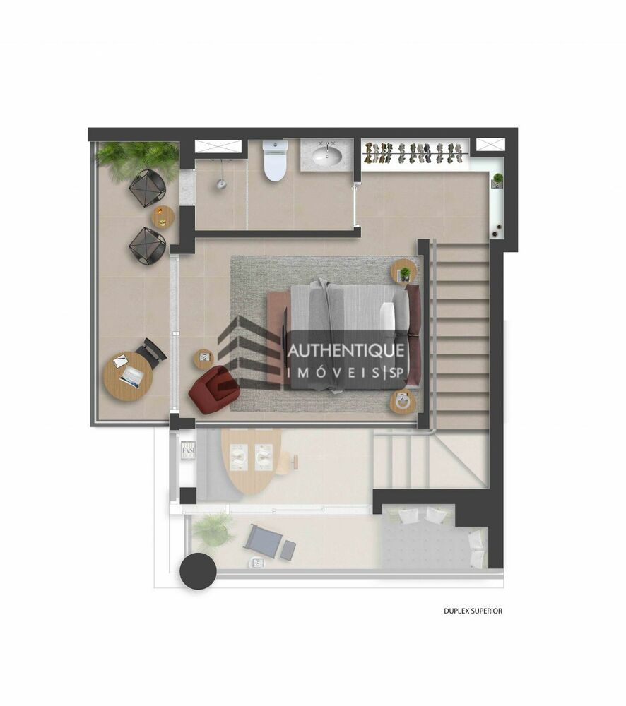 Apartamento, 1 quarto, 62 m² - Foto 7