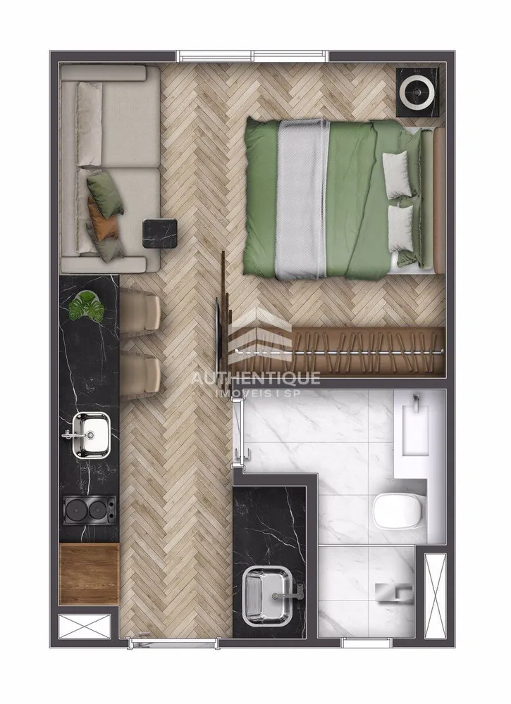 Apartamento, 2 quartos, 42 m² - Foto 14