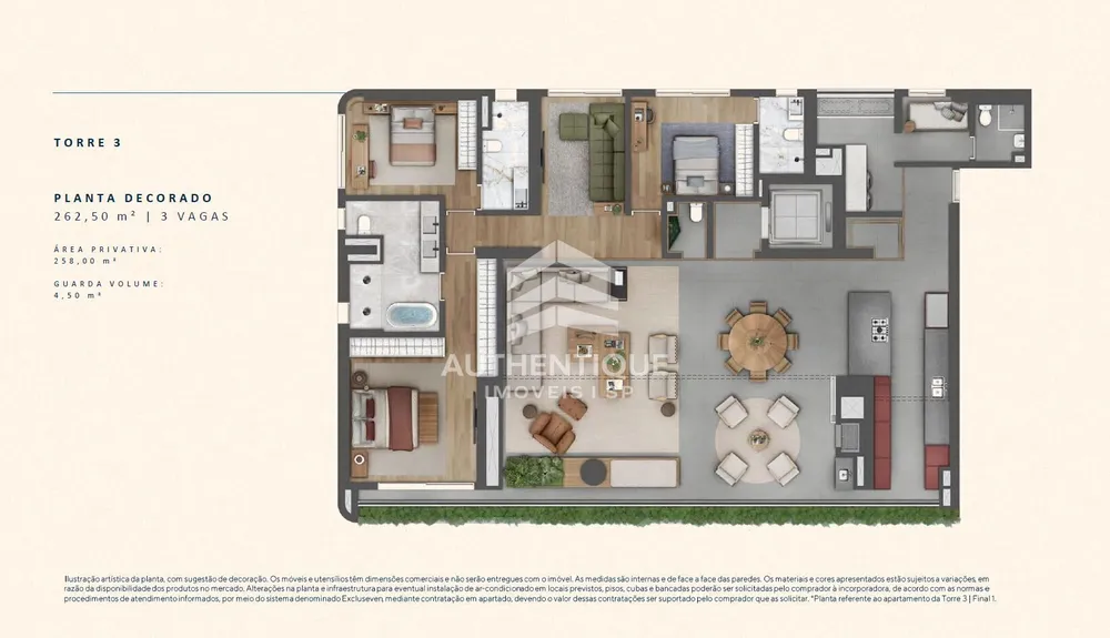 Apartamento, 4 quartos, 262 m² - Foto 5