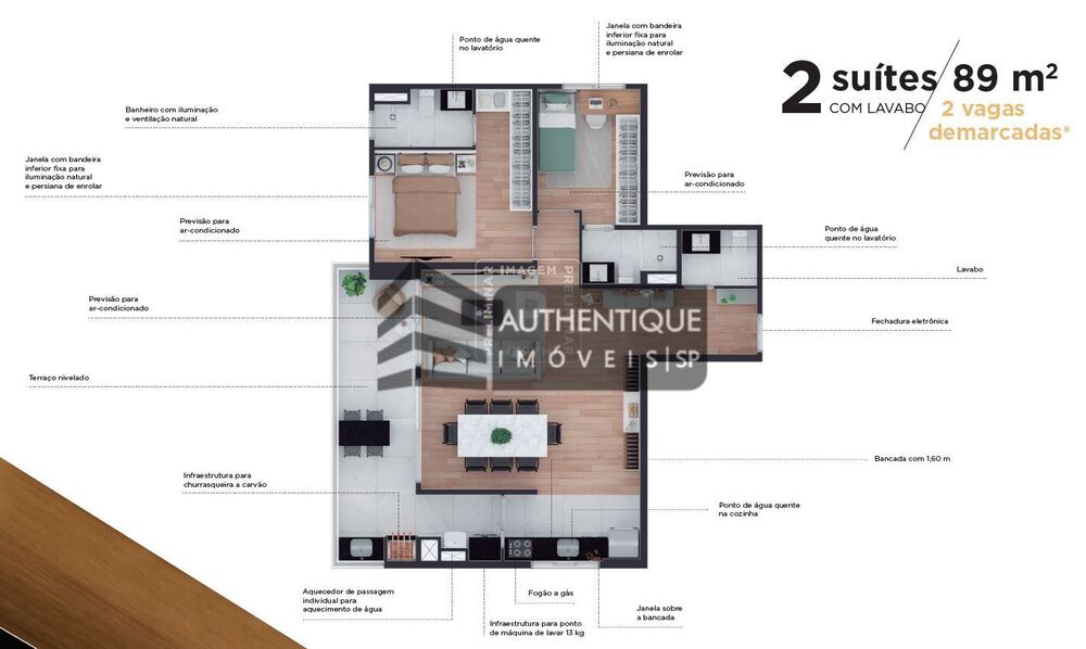 Apartamento, 1 quarto, 37 m² - Foto 8