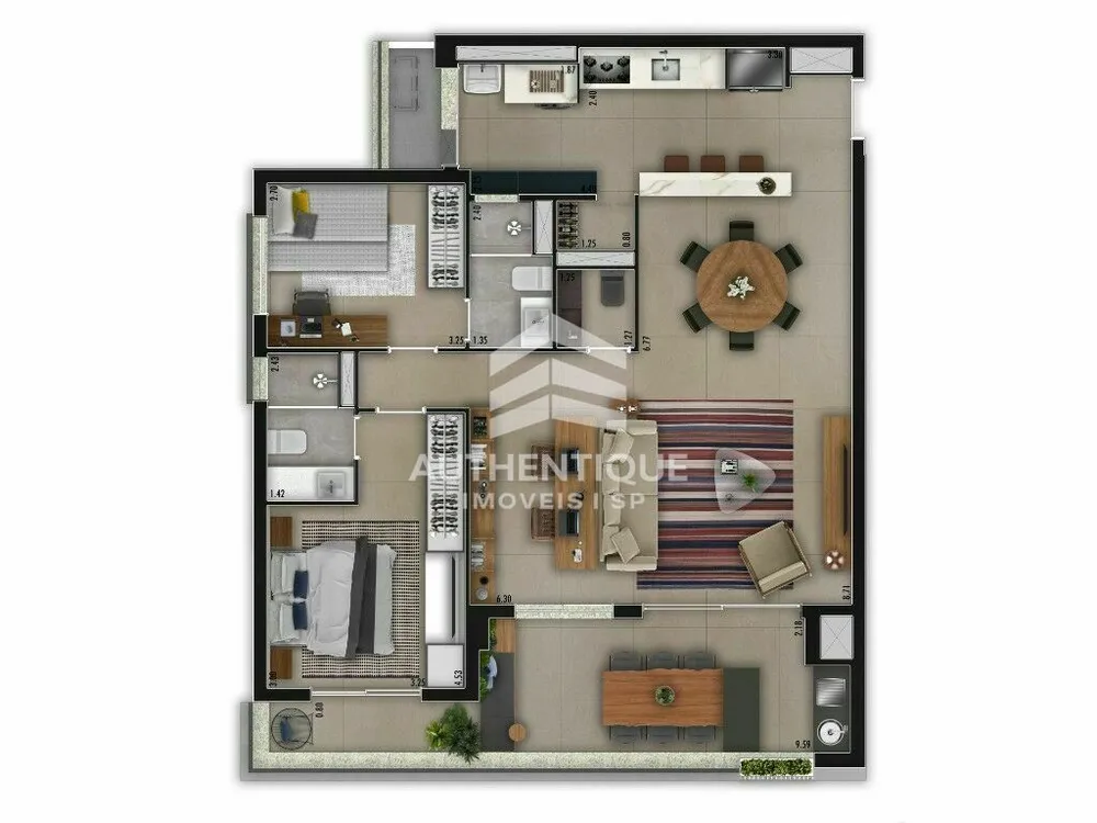 Apartamento, 3 quartos, 115 m² - Foto 11