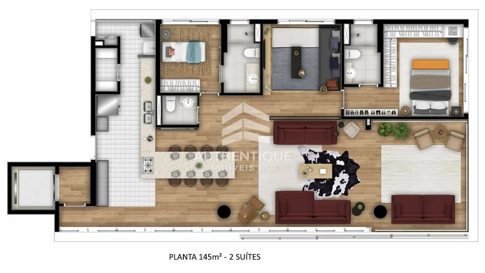 Cobertura, 3 quartos, 348 m² - Foto 11