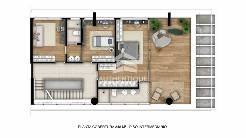 Cobertura, 3 quartos, 348 m² - Foto 13