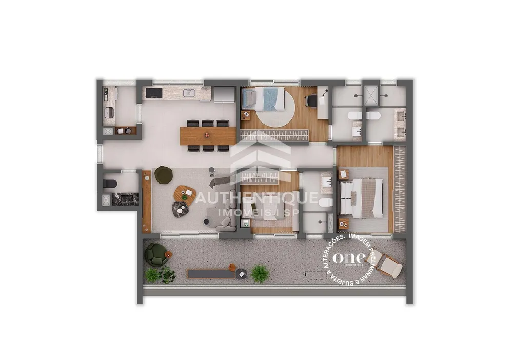 Apartamento, 1 quarto, 47 m² - Foto 35