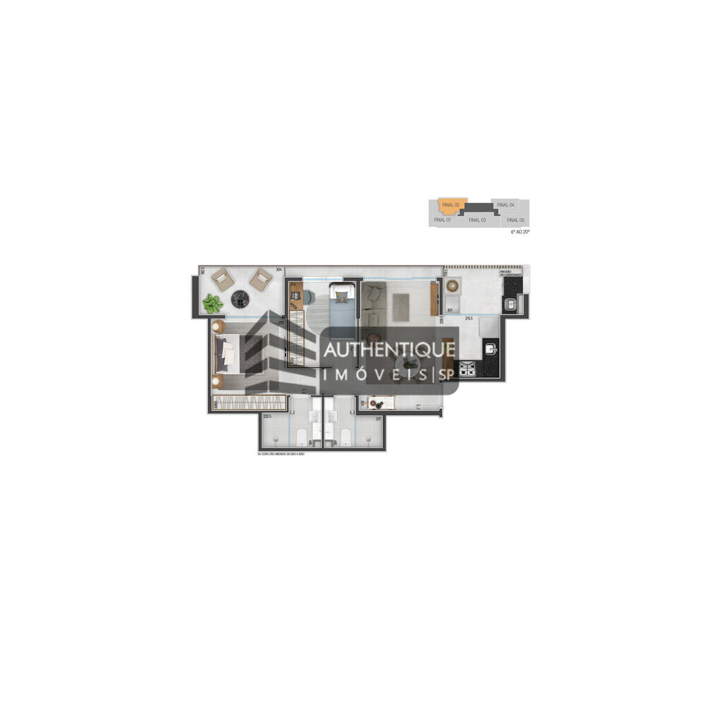 Apartamento, 3 quartos, 103 m² - Foto 6