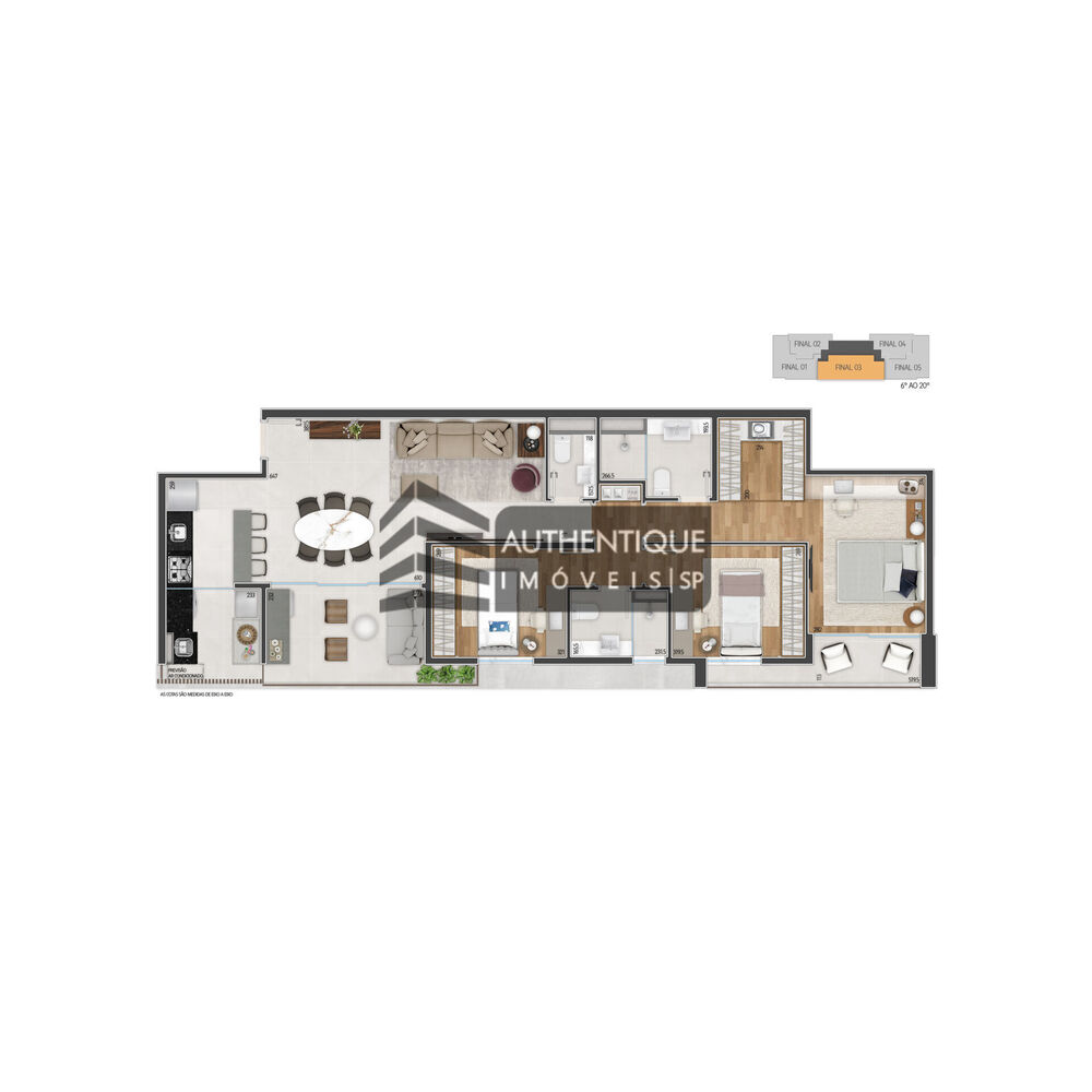 Apartamento, 3 quartos, 103 m² - Foto 8