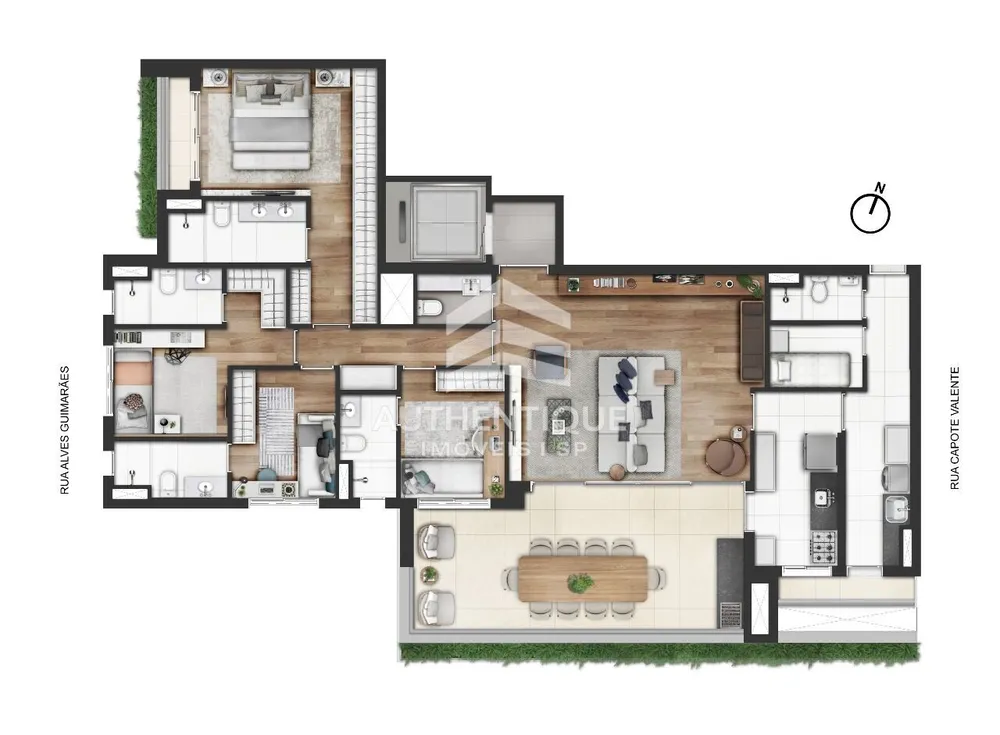 Apartamento, 4 quartos, 187 m² - Foto 16