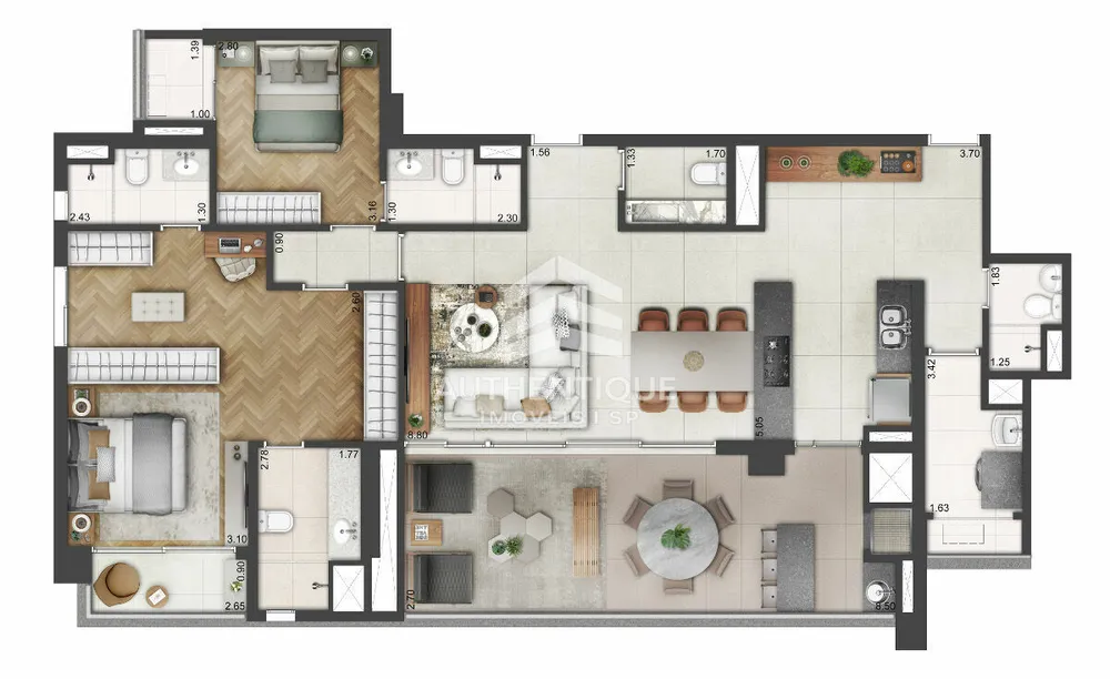 Apartamento, 4 quartos, 212 m² - Foto 34