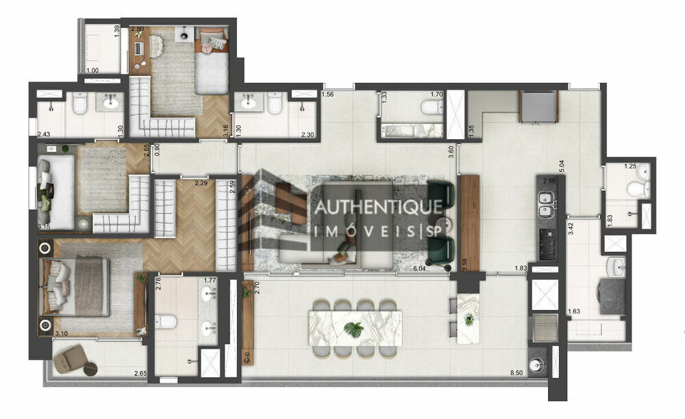 Apartamento, 4 quartos, 212 m² - Foto 25