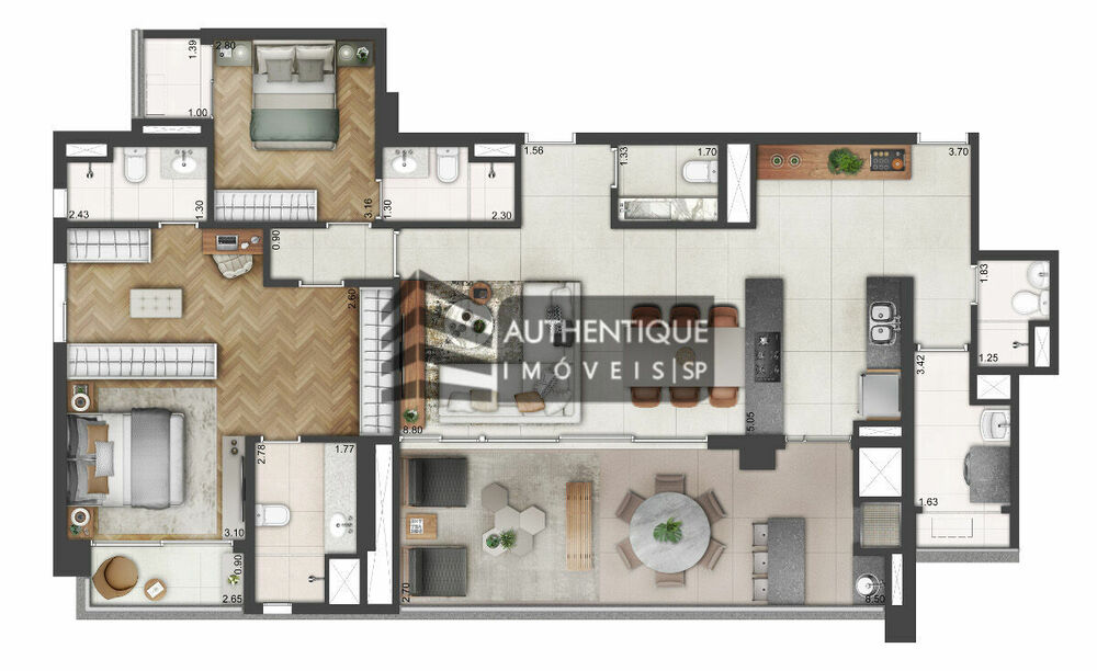 Apartamento, 4 quartos, 212 m² - Foto 14