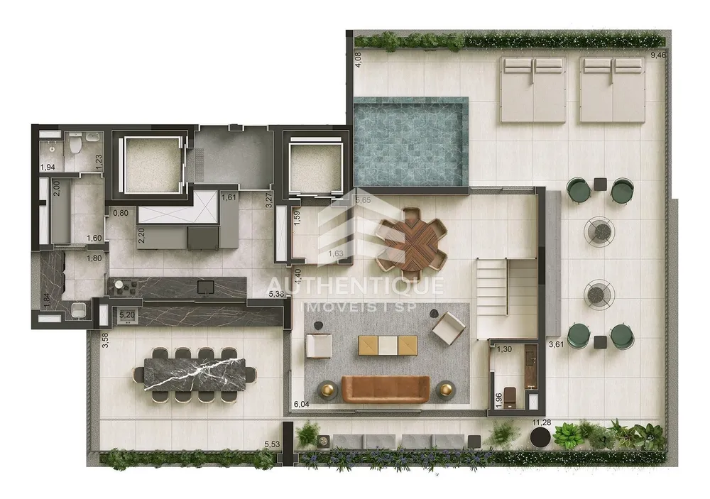 Apartamento, 3 quartos, 191 m² - Foto 13