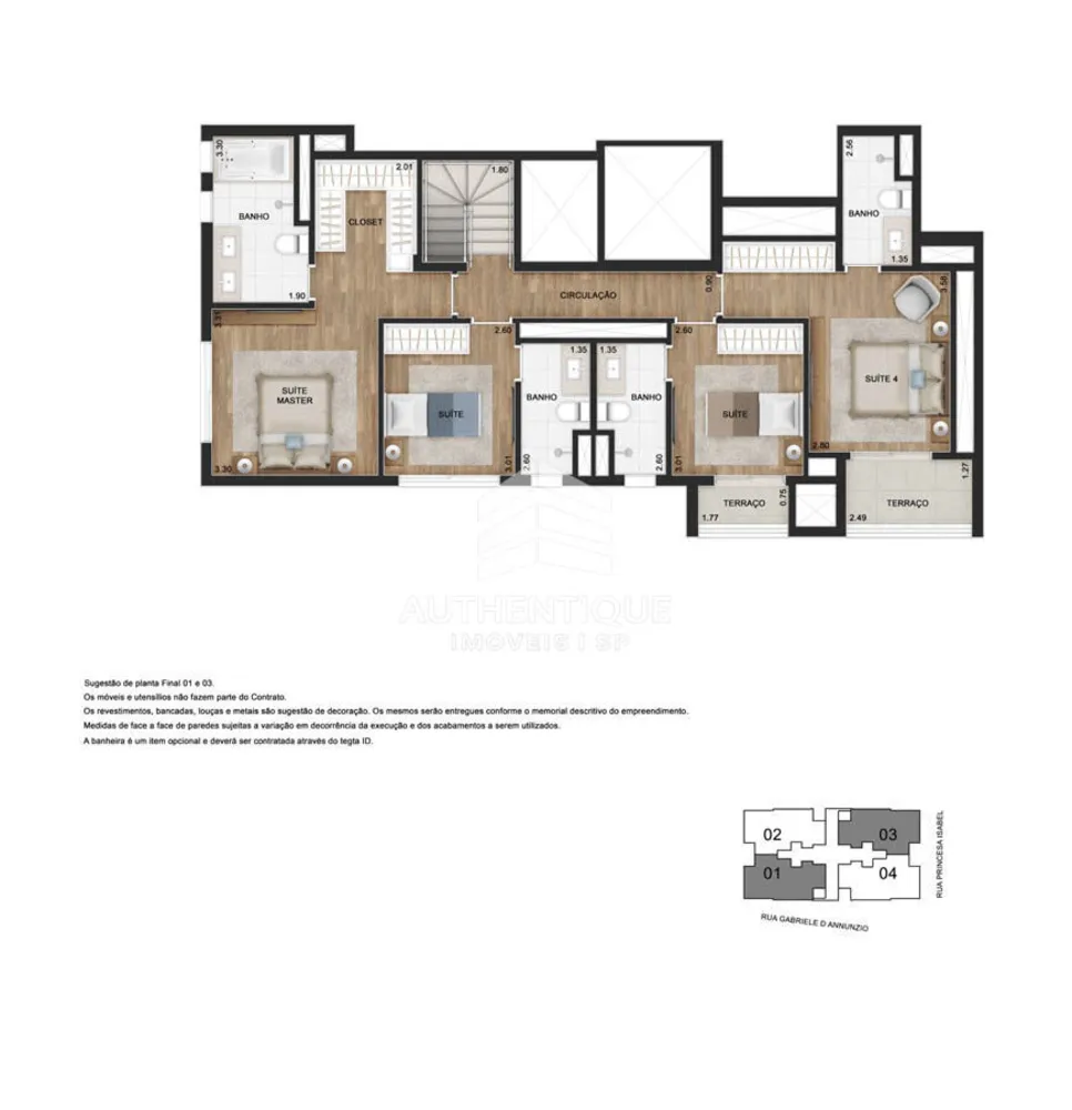 Cobertura, 4 quartos, 232 m² - Foto 12