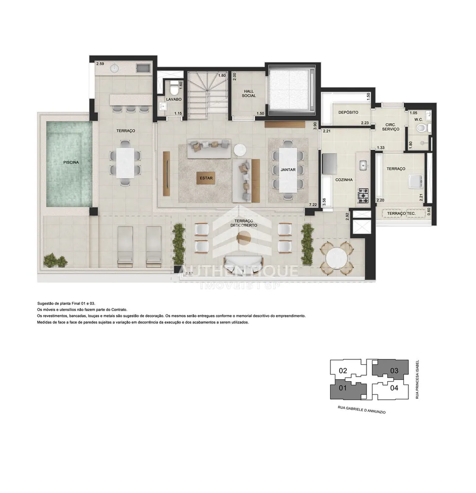 Cobertura, 4 quartos, 232 m² - Foto 11
