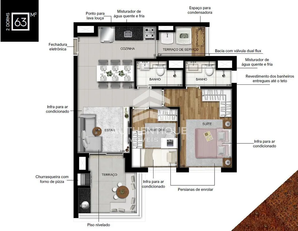 Apartamento, 2 quartos, 63 m² - Foto 20