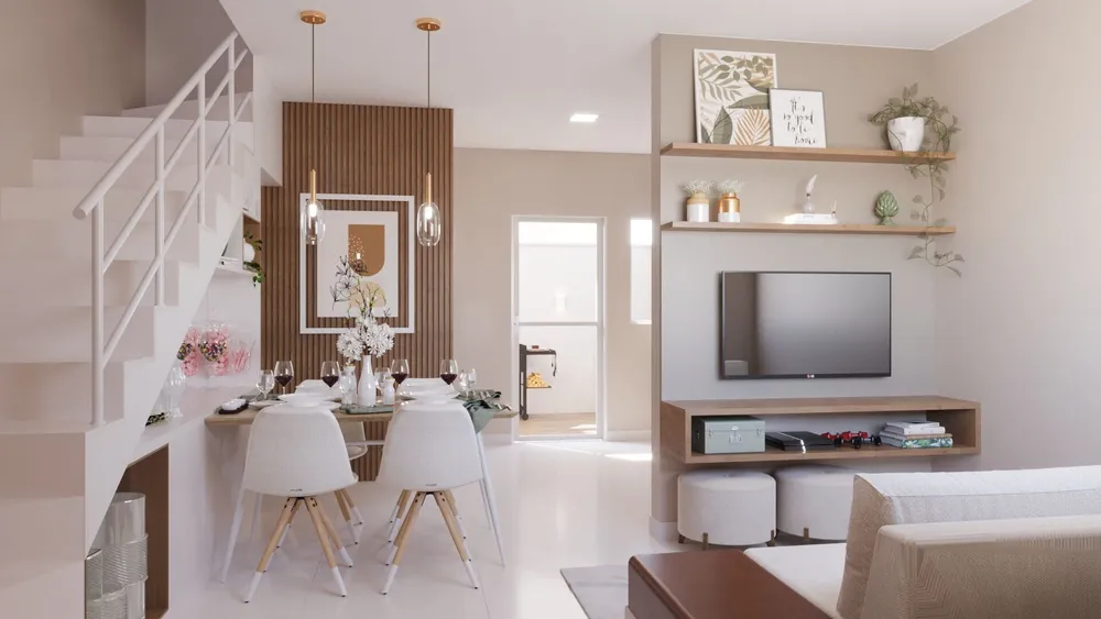 Sobrado, 2 quartos, 65 m² - Foto 1