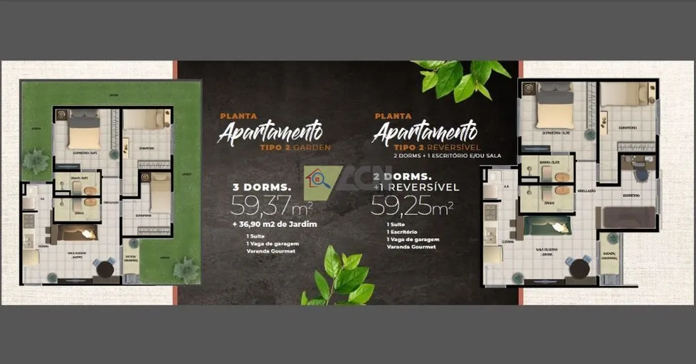 Apartamento, 2 quartos, 54 m² - Foto 7
