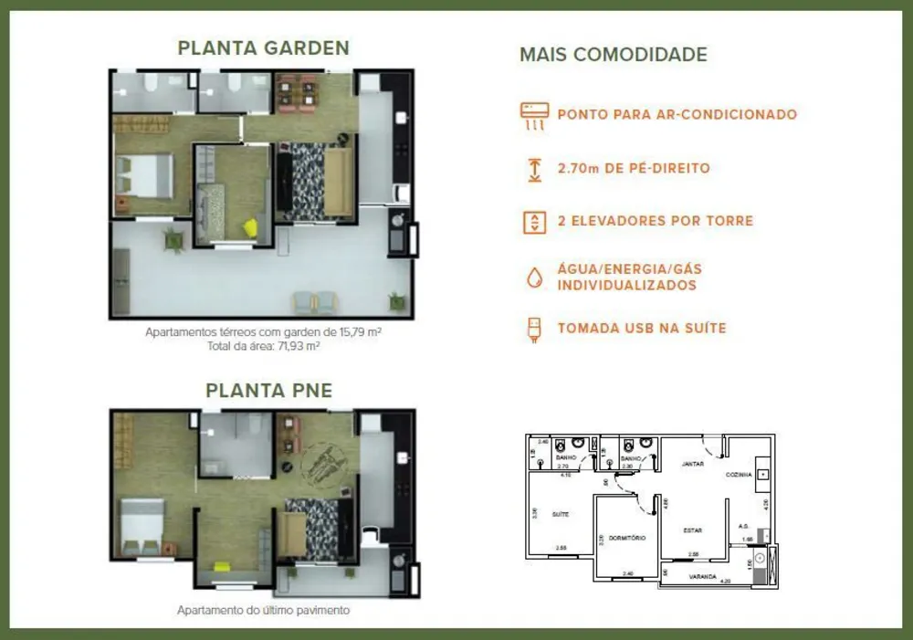 Apartamento, 2 quartos, 52 m² - Foto 16