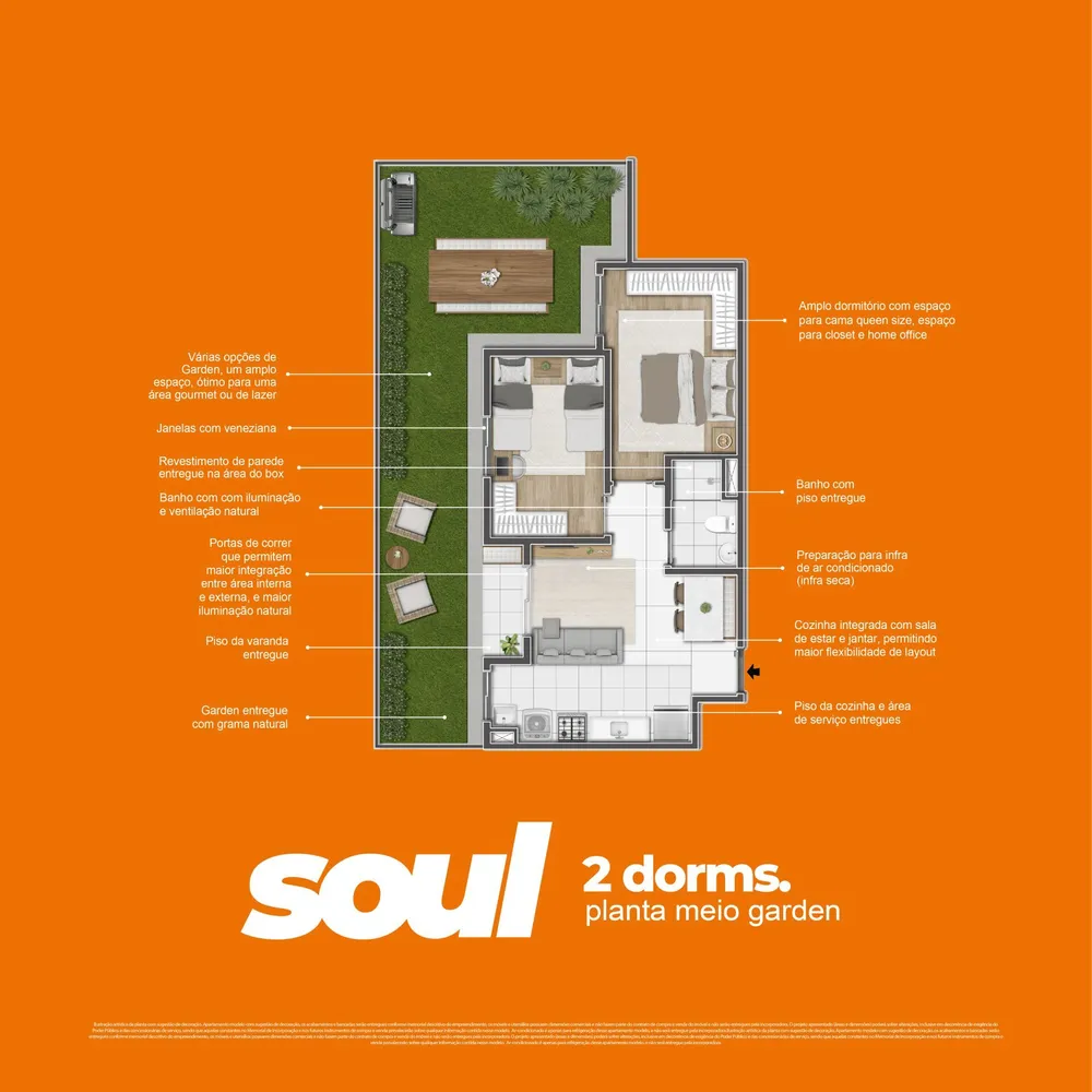 Apartamento, 2 quartos, 45 m² - Foto 16