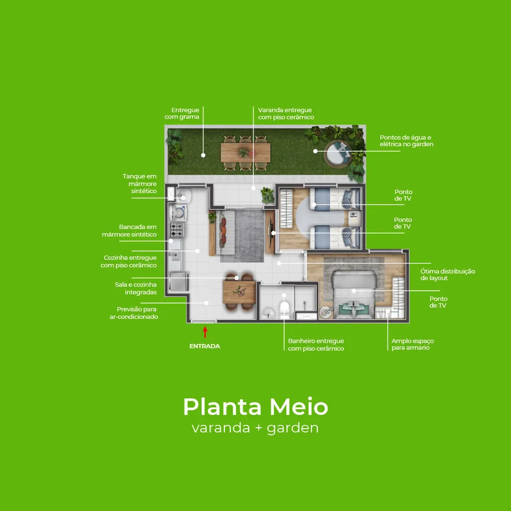 Apartamento, 2 quartos, 42 m² - Foto 16