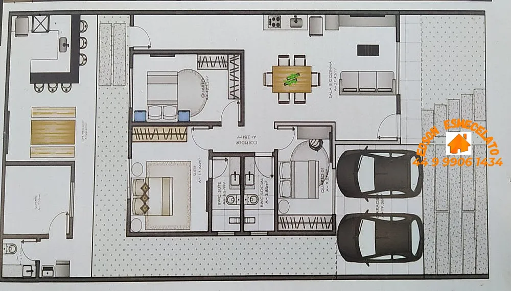 Casa, 3 quartos, 275 m² - Foto 12