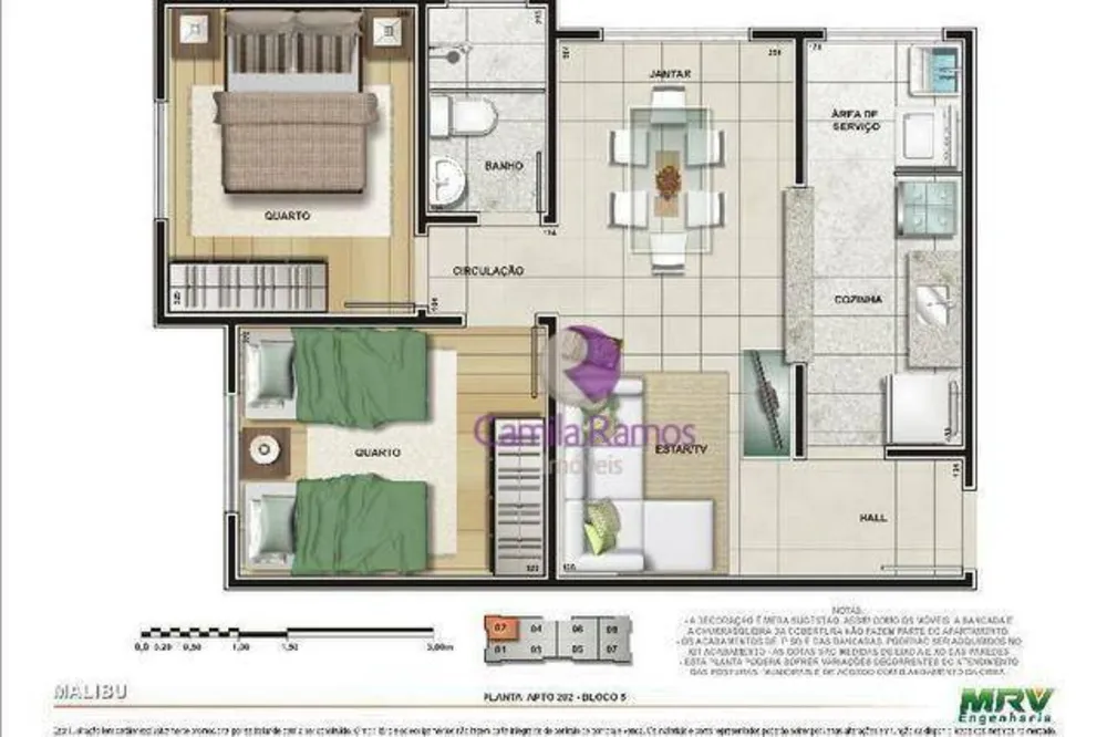 Apartamento, 2 quartos, 48 m² - Foto 8