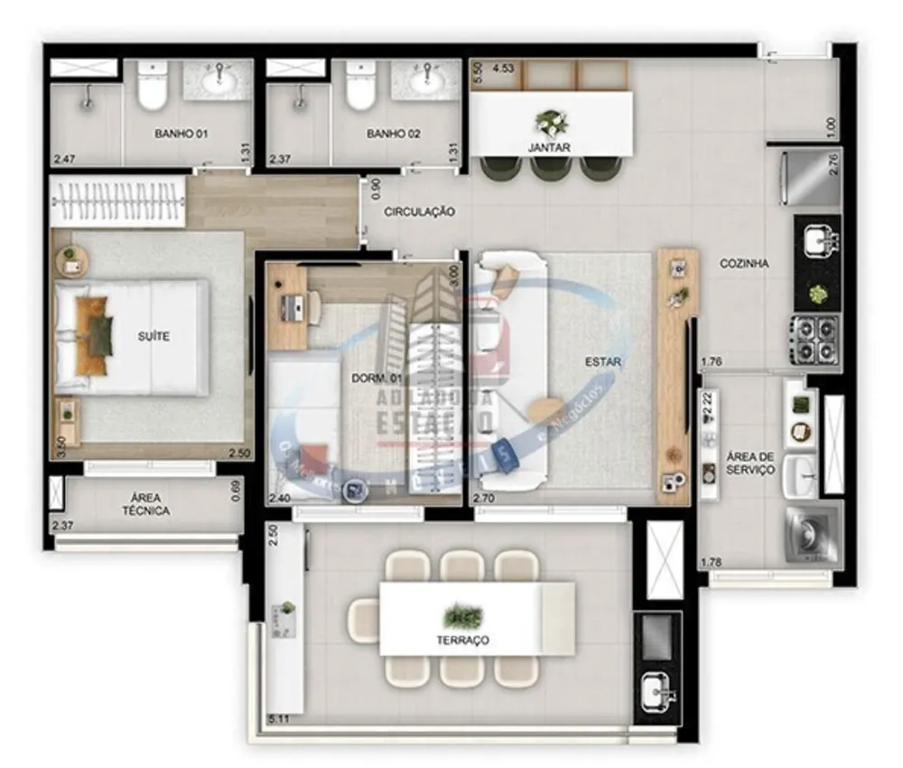 Apartamento, 3 quartos, 98 m² - Foto 12