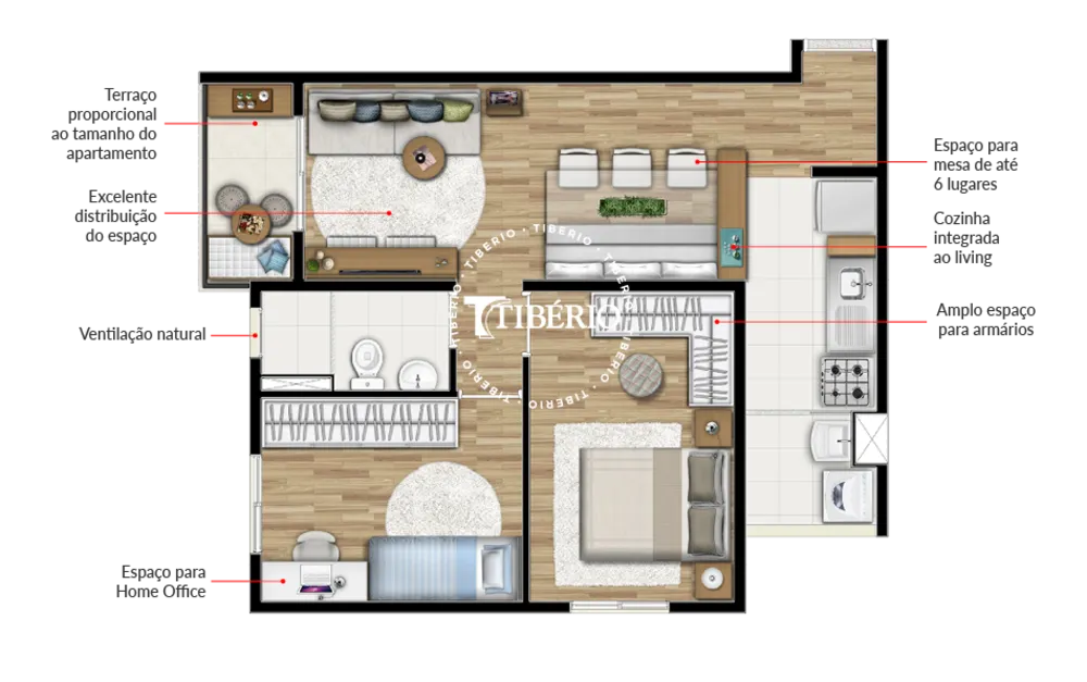 Apartamento, 2 quartos, 51 m² - Foto 12