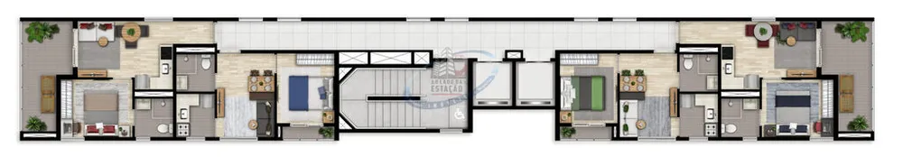 Apartamento, 1 quarto, 33 m² - Foto 11