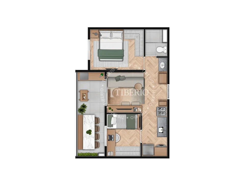 Apartamento, 3 quartos, 80 m² - Foto 2