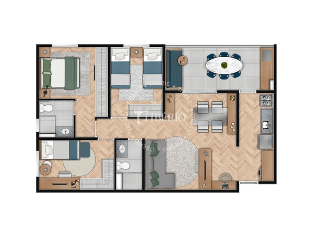 Apartamento, 3 quartos, 80 m² - Foto 6