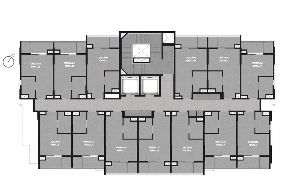 Apartamento, 1 quarto, 22 m² - Foto 1